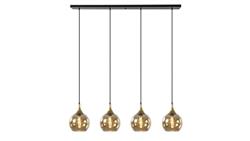 Lampa wisząca nowoczesna 4xE27 CALLISTO BLACK/GOLD-60873