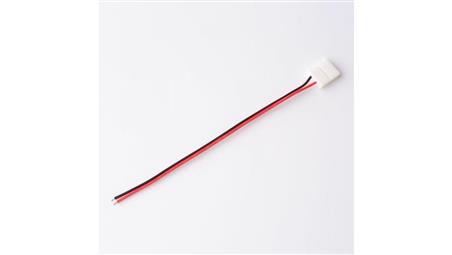 Złączka LED MONO 10mm jednostronna z przewodem-36172