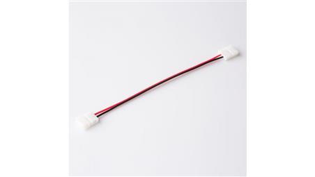 Złączka LED MONO 8mm dwustronna z przewodem-36162