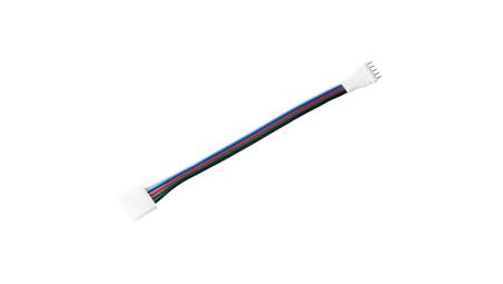 Złączka LED RGBW 12mm dwustronna z prz. pin/złączk-36169