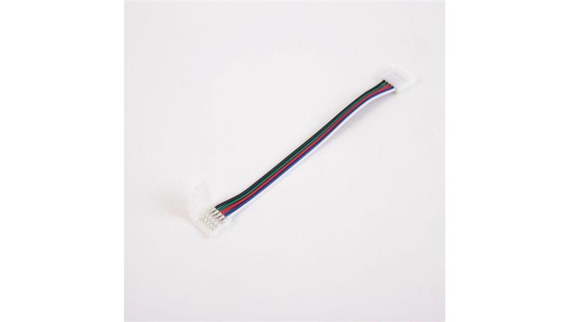 Złączka LED RGBW 12mm dwustronna z przewodem-36135
