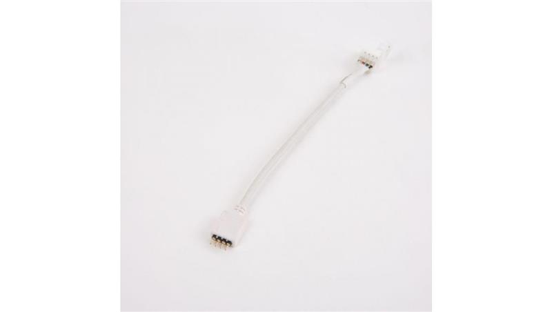 Złączka LED RGB 10mm 4 piny / zatrzask-36133