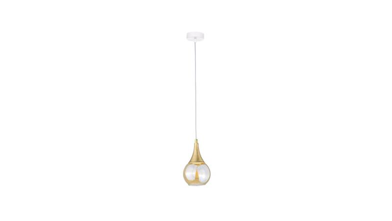Lampa wisząca nowoczesna 1xE27 LACRIMA WHITE-60890