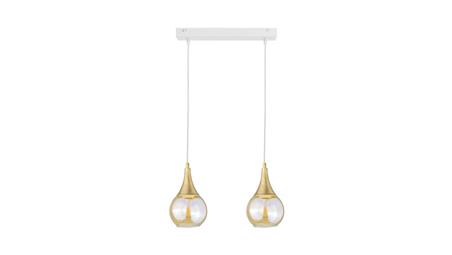 Lampa wisząca nowoczesna 2xE27 LACRIMA WHITE-60892