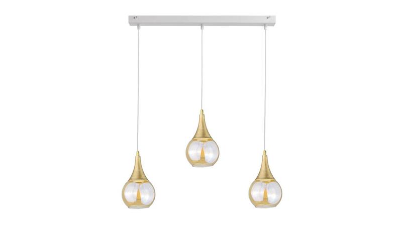 Lampa wisząca nowoczesna 3xE27 LACRIMA WHITE-60896 Lampa wisząca nowoczesna 3xE27 LACRIMA WHITE-60896
