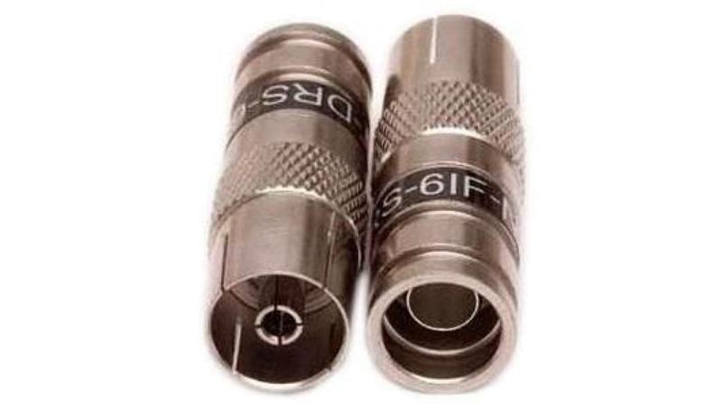 Gniazdo IEC kompresyjne złącze PCT seria 6 żeńskie kompresyjne złącze antenowe (TV) na przewody RG-6-1539