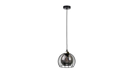 Lampa wisząca nowoczesna loftowa 1xE27 SOLO BLACK/GOLD-60926