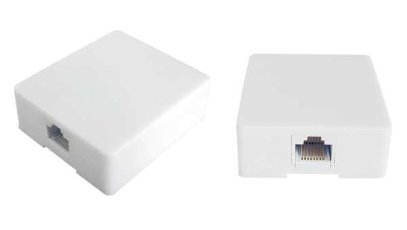 Gniazdo modularne natynkowe RJ-45 8p8c-35632