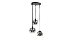 Lampa wisząca loftowa nowoczesna 3x E27 SOLO BLACK-60947