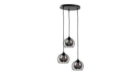 Lampa wisząca loftowa nowoczesna 3x E27 SOLO BLACK-60947