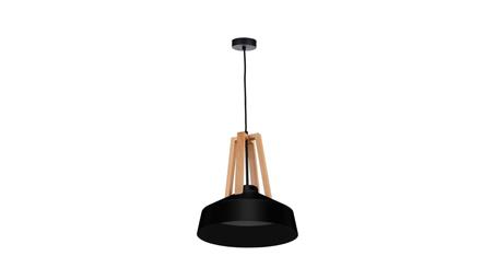 Lampa wisząca loftowa 1xE27 TRIX BLACK II-60953