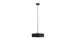 Lampa wisząca nowoczesna 1xE27 EOS BLACK/GOLD-60952