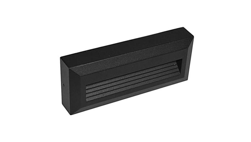 Oprawa przyschodowa LED Kora 1,2W 4000K czarna IP-54702 Oprawa przyschodowa LED Kora 1,2W 4000K czarna IP-54702
