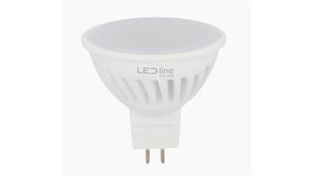 LED line PRIME żarówka LED MR16 5W 4000K neutralna 600lm 10-18V AC/DC CERAMICZNA 5 lat gwar.-47116