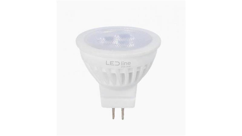 LED line PRIME żarówka LED MR11 3W 2700K ciepła 330lm 10-14V AC/DC CERAMICZNA 38st. 5 lat gwar.-47117