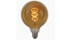 LED line PRIME żarówka LED E27 4W 1800K bardzo ciepła 210lm 220-240V FILAMENT G125 KULA EDISON RETRO VINTAGE ZŁOTA ŚCIEMNIALNA 5
