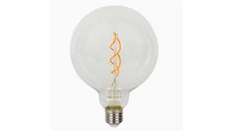 LED line PRIME żarówka LED E27 4W 1800K bardzo ciepła 230lm 220-240V FILAMENT G125 KULA RETRO EDISON VINTAGE ŚCIEMNIALNA 5 lat g