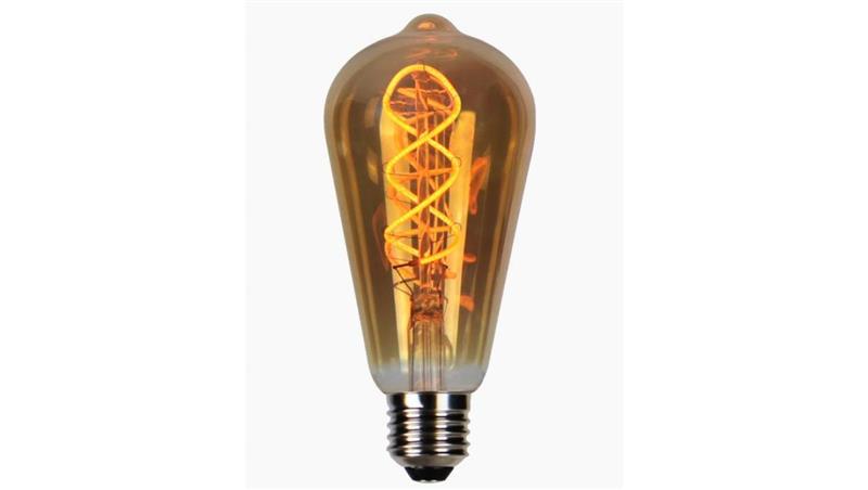 LED line PRIME żarówka LED E27 4W 1800K bardzo ciepła 210lm 220-240V FILAMENT ST64 RETRO EDISON VINTAGE ZŁOTA ŚCIEMNIALNA 5 lat-