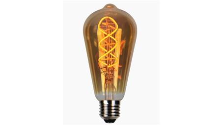 LED line PRIME żarówka LED E27 4W 1800K bardzo ciepła 210lm 220-240V FILAMENT ST64 RETRO EDISON VINTAGE ZŁOTA ŚCIEMNIALNA 5 lat-