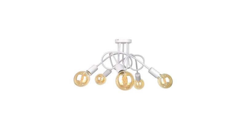 Lampa sufitowa nowoczesna 5xE27 RUMBA WHITE-60967