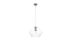 Lampa wisząca nowoczesna 1xE27 EVE SILVER-60972