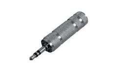 Redukcja wt.Jack 3,5/gn.Jack 6,3 stereo metal-33860