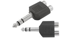 Redukcja wt.Jack 6,3/2gn.RCA stereo-33870