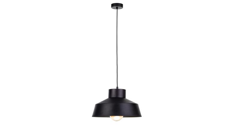 Lampa wisząca nowoczesna 1xE27 MOON BLACK-60979