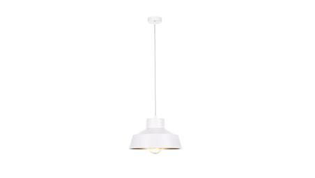 Lampa wisząca nowoczesna 1xE27 MOON WHITE/GOLD-60982
