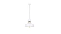 Lampa wisząca nowoczesna 1xE27 TITANIUM GOLD/WHITE-60988