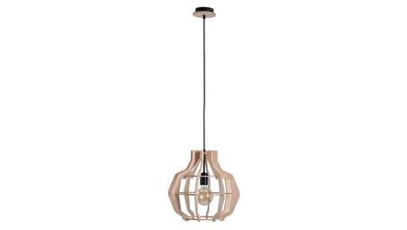 Lampa wisząca nowoczesna drewno 1xE27 BENTO NATURAL-60990