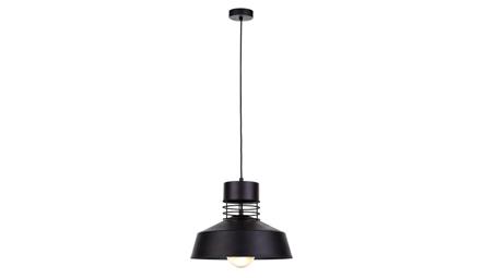 Lampa wisząca nowoczesna loftowa 1xE27 TITANIUM BLACK-60998