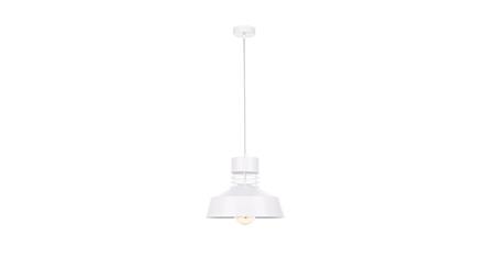 Lampa wisząca nowoczesna loftowa 1xE27 TITANIUM WHITE-60999
