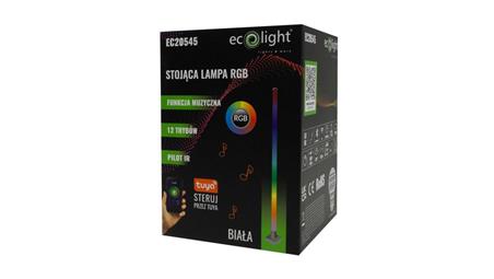 Stojąca Lampa RGB muzyczna TUYA BIAŁA-60307