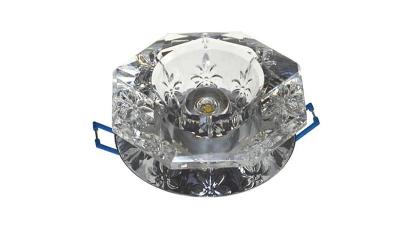 Downlight LED kryształ 9 1*3W biały zimny-54158 Downlight LED kryształ 9 1*3W biały zimny-54158