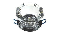 Downlight LED kryształ 8 1*3W biały zimny-54235