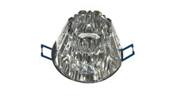 Downlight LED kryształ 3 1*3W biały zimny-54181