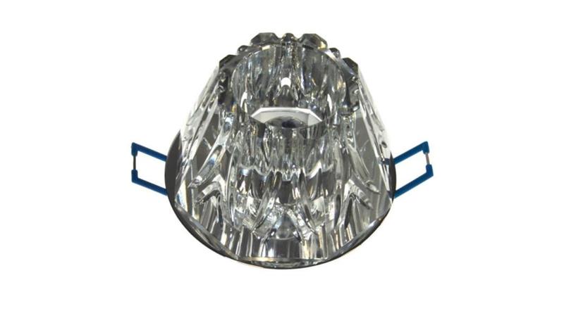 Downlight LED kryształ 3 1*3W biały zimny-54181