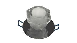 Downlight LED kryształ 4 1*3W biały zimny-54154