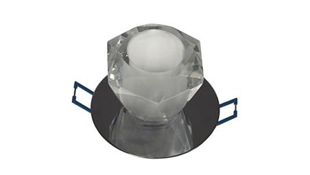 Downlight LED kryształ 4 1*3W biały zimny-54154