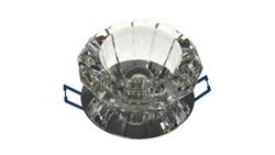 Downlight LED kryształ 5 1*3W biały zimny-54229