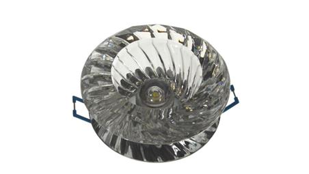 Downlight LED kryształ 13 1*3W biały zimny-54220