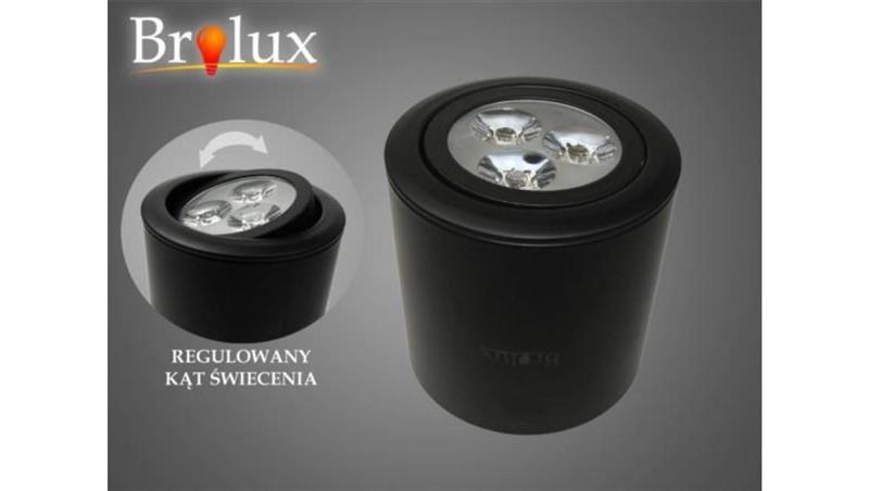 Downlight led Ryman 3W DW czarny-54230