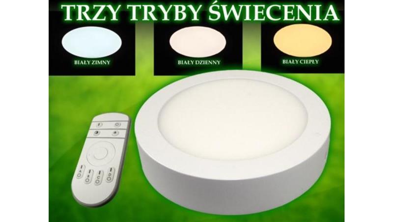 Panel led Winter 12W 230V WW+DW+CW dimmable+pilo-55080