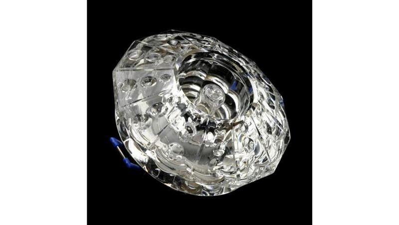 Downlight LED kryształ 17 1*3W biały zimny-54215