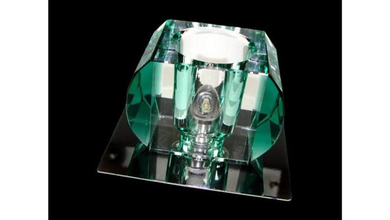 Downlight LED kryształ 39 1*3W biały zimny-54223