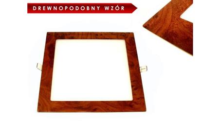 Panel led Tyloo 18W 230V drewnopodobny A DW-55116