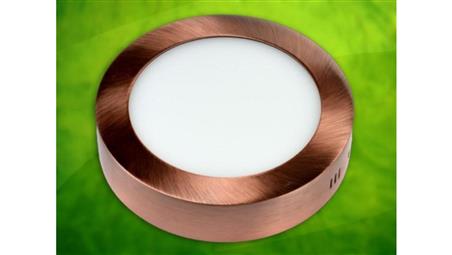 Panel led Winter 12W 230V WW mosiądz-55094