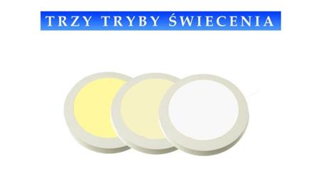 Panel led Winter 12W 230V WW+DW+CW-55105
