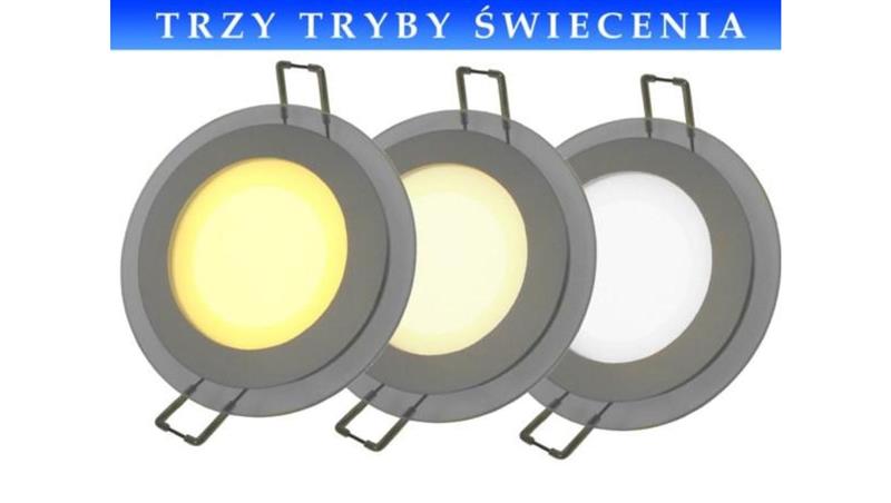 Downlight LED BOWL 6W 230V ciepły,zimny,dzienny-54176
